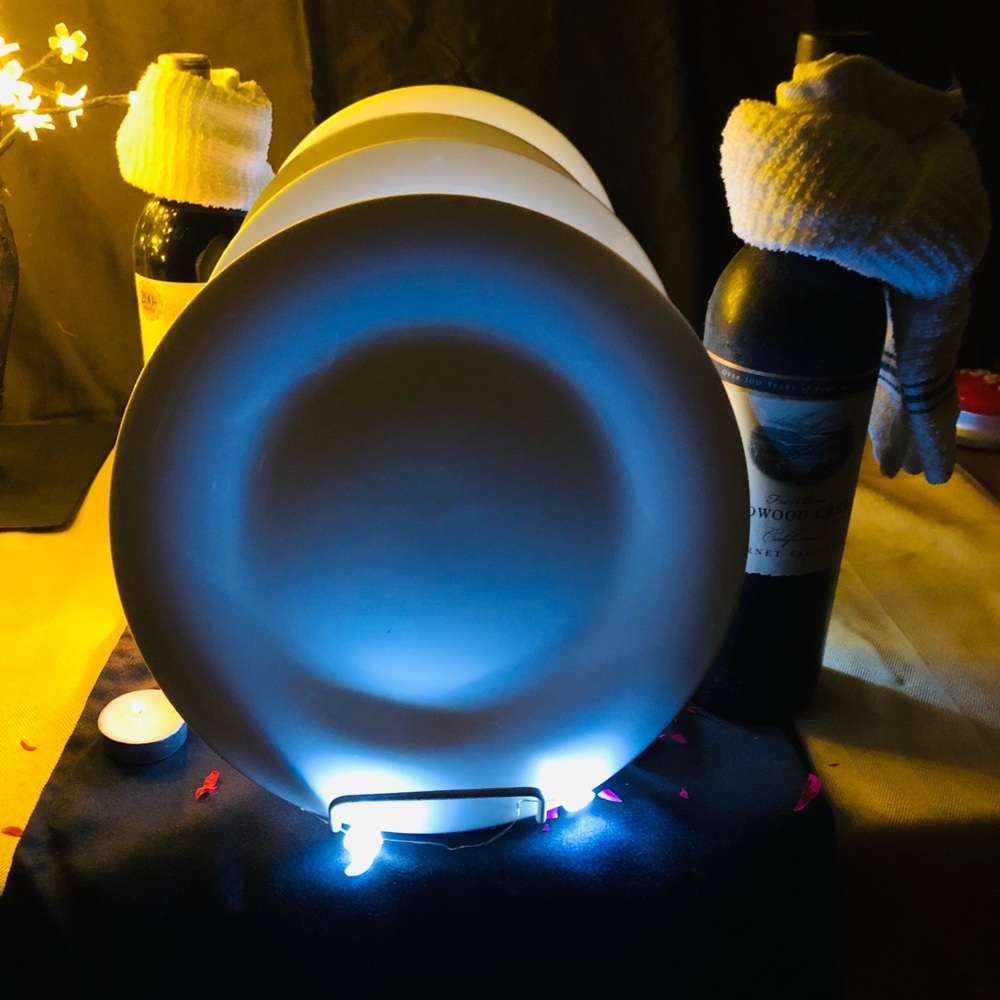 Mainstays Classic White Stoneware Plate